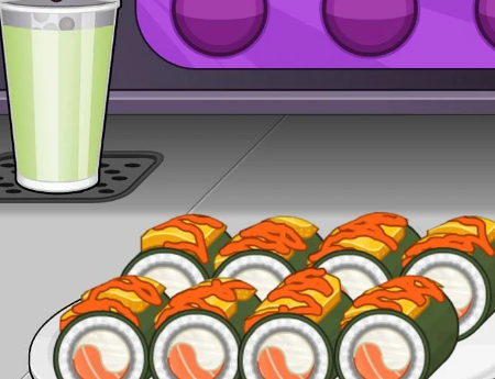 Papa's Sushiria - Play Online Papa's Sushiria on Pizza Edition